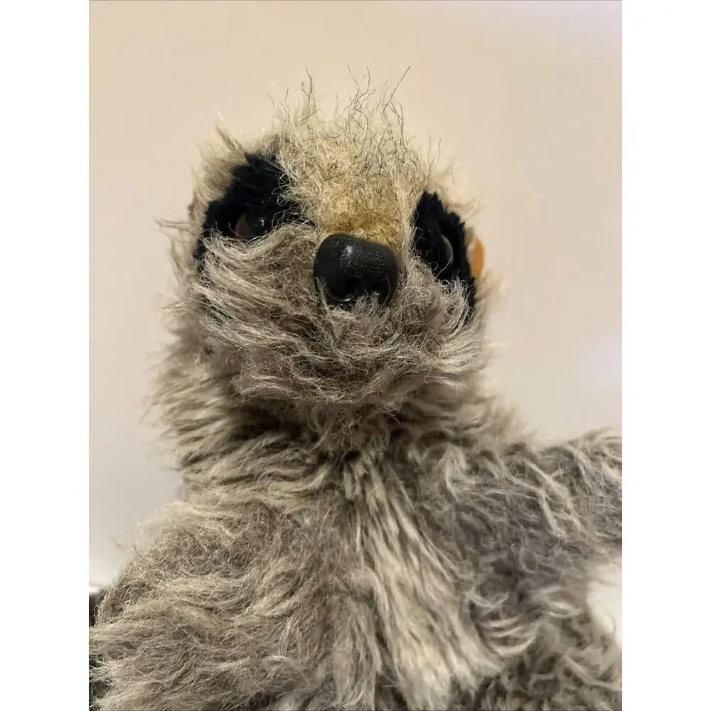Vintage 1976 Furry Folk Plush Raccoon Hand Puppet - Needs Beautician - Picture 2 of 4